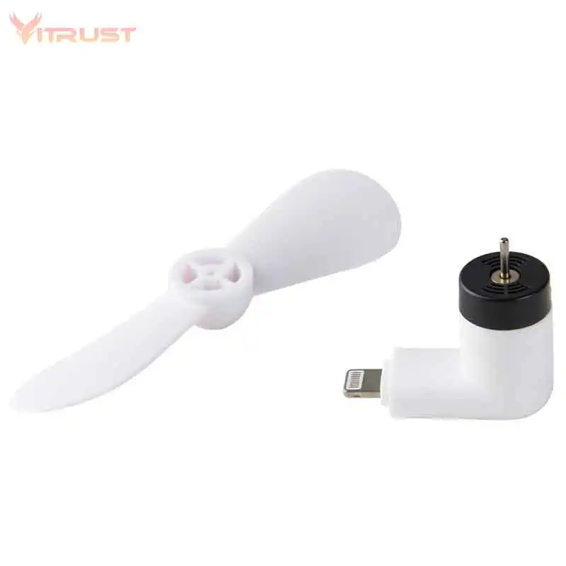 Mini Fan For iPhone Portable Low Noise Strong Wind