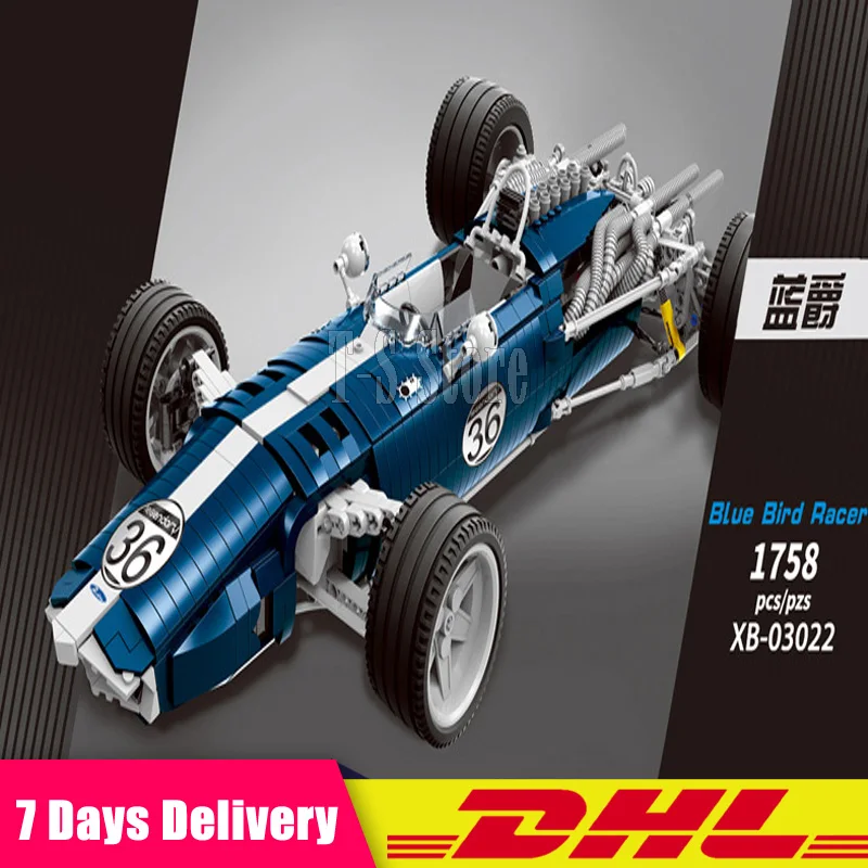 

XINGBAO 03022 Technic Car Toys The Blue Sport Speed Car Set Building Blocks Bricks Assembly Car Model Kids Christmas Toys Gifts