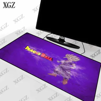 

XGZ Anime Son Gohan Dragon Ball Z Gaming Mouse Pad Lock Edge Large Mat PC Computer Laptop Keyboard for CS GO Dota Lol