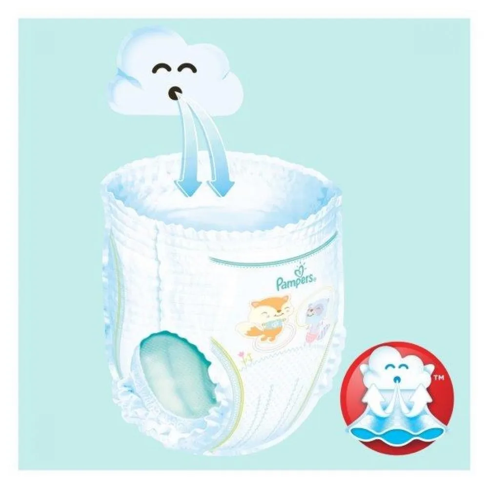 Трусики Pampers Pants 15+ кг, размер 6, 132 шт