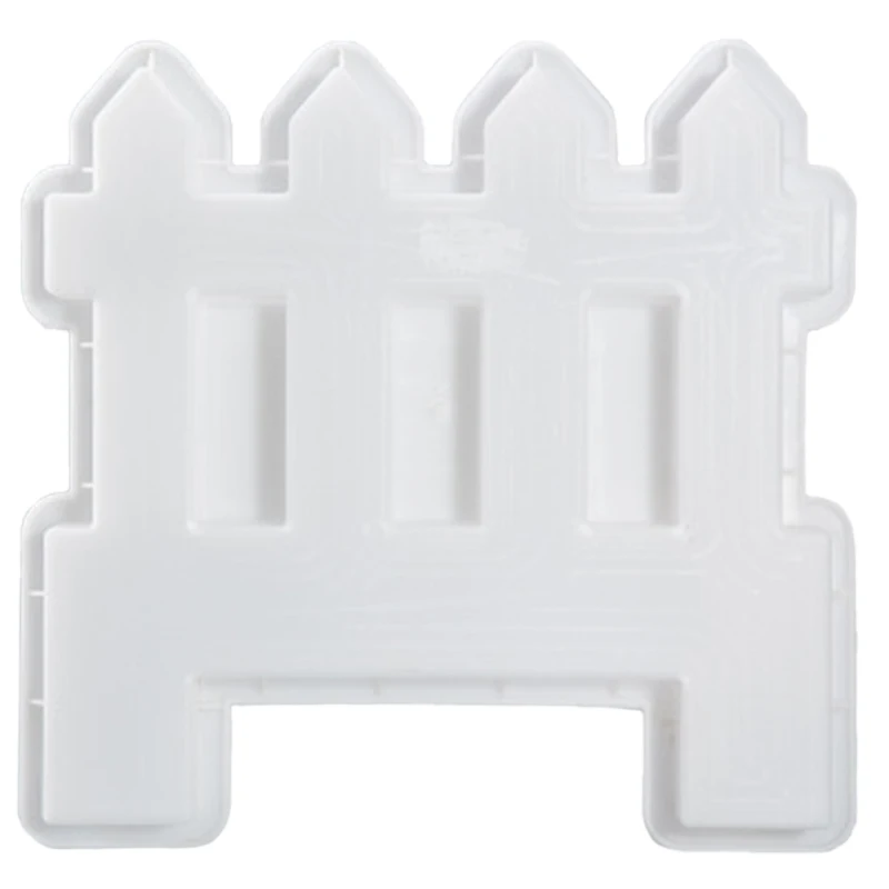 Concrete Molds Diy Garden Fence Cement Plastic Mold Green Belt Brick Great for Paving White | Дом и сад