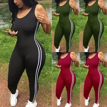 

Women Yoga Suit Sport Gym Running Sport Wear Fitness Clothing Workout Jumpsuit