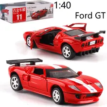 1:40 Ford GT сплава отводной автомобиль модель литья под давлением Металл Модель автомобиля