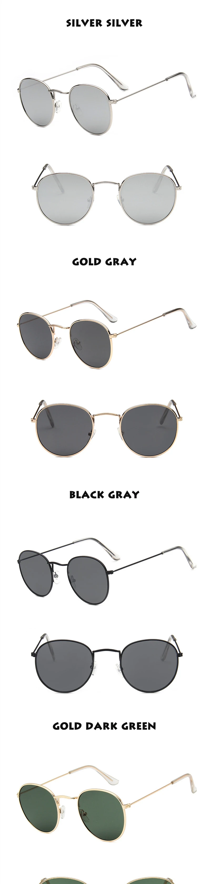 时尚太阳镜_新款时尚太阳镜-郑爽同款墨镜男女士圆脸复古3447---阿里巴巴_05