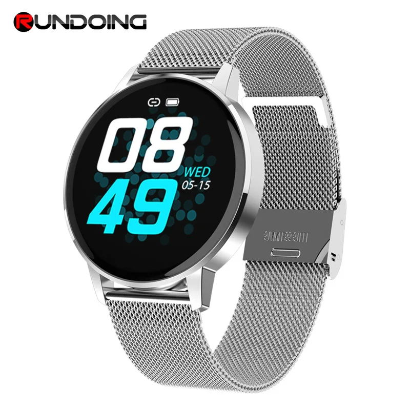 RUNDOING T4 smart watch 1 22 дюйма цветной экран IP67 водонепроницаемый сердечного ритма