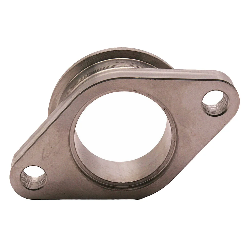 Stainless Steel Wastegate Adapter 38mm To V Band For 2  Flange Manifold