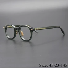 Винтажная качественная ацетатная оправа для очков OG Betsy, полигон, очки для женщин и мужчин, оригинальная коробка, чехол, линзы по рецепту