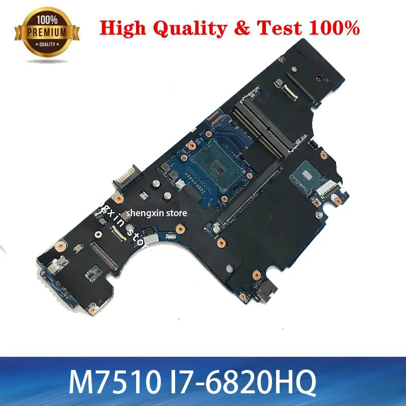Абсолютно Новый M7510 материнская плата LA-C541P для Dell Precision 7510 Материнская ноутбука