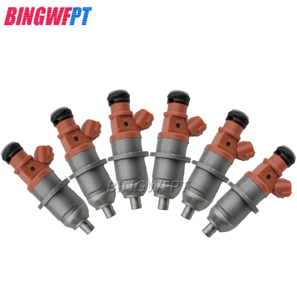 6x Fuel Injectors E7T25071 For Yamaha Outboard HPDI 150-200 HP 68F-13761-00-00 
