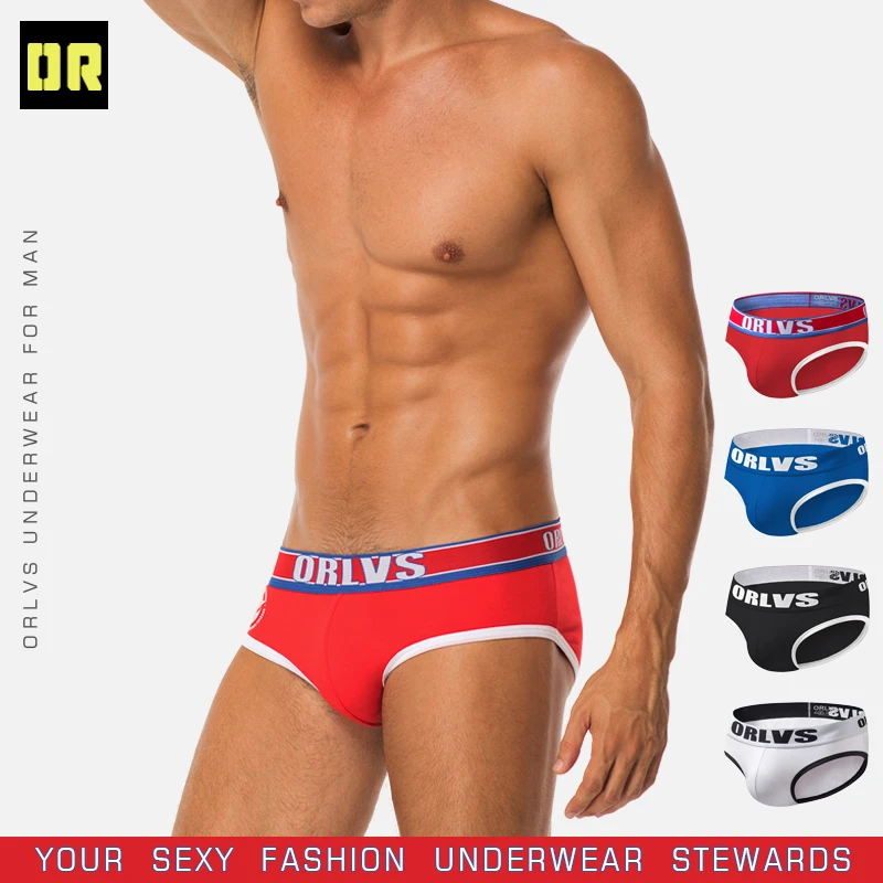 2 шт./лот хлопковое нижнее белье для геев сексуальное Cuecas Ropa Interior Slip Hombre 3 вида