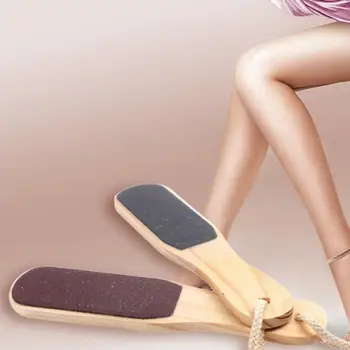 

Wood Double-sided File Pedicure Foot Tools Double-sided Foot File Pedicure Tool Feet Dead Skin Coarse Callus Remover Foot Care