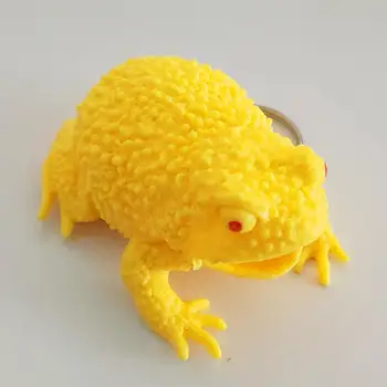 

Unique Vomiting Animal Shape Prank Toy with Ring Stress Reliver Random Color