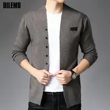 

Top Quality New Autum Brand Fashion Slim Fit Knit Cardigan Men Japanese Sweater Woolen Casual Coats Jacket Mens Clothes 2021