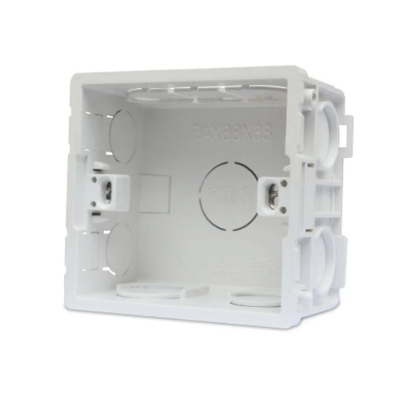 

HAOQIYI ABS material refractory plug switch line accessories wall-mounted basic shape