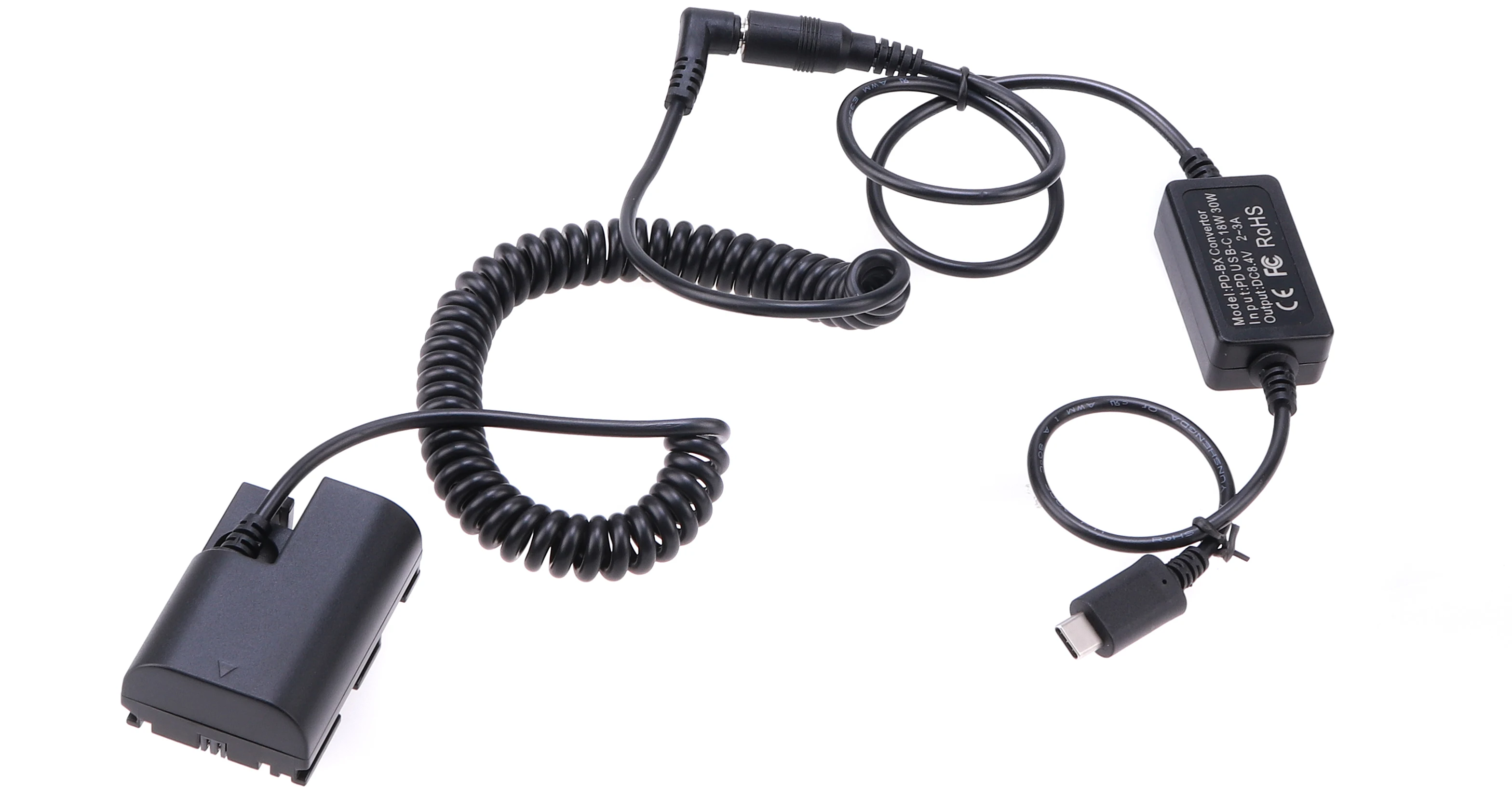 Adaptador de Potência Tipo-c para Eos Fotga-cabo Mark ii Iii 5ds r 6d 60d pd - 5d - Image 3