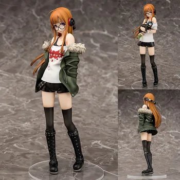 

21cm Anime Game Persona 5 Figures Futaba Sakura PVC Action Figure Collection Model Toys for Gift Soldier Finished Product Japan