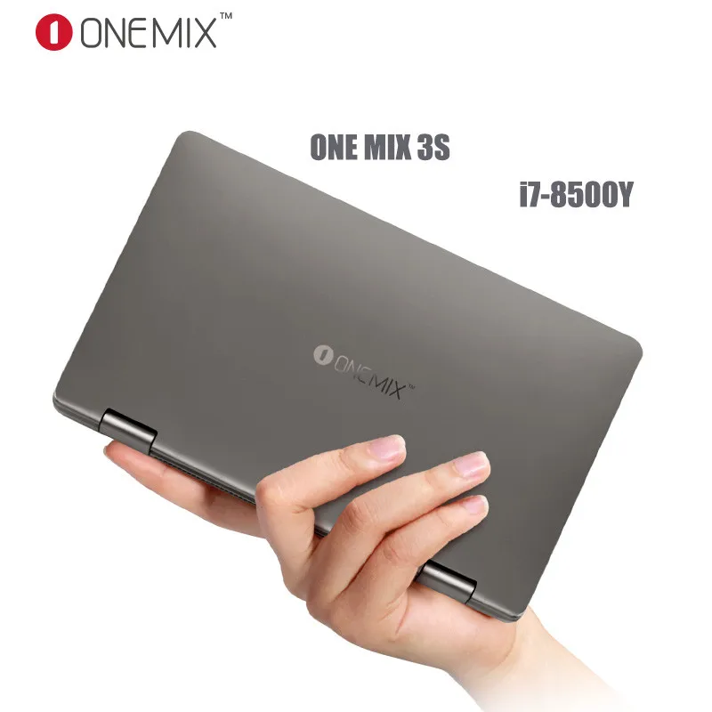 Ноутбук One Mix 3S Platinum Edition Yoga Pocket Intel Core i7-8500Y двухъядерный 8," ips 16G 512G двухдиапазонный wifi type C подарочная сумка