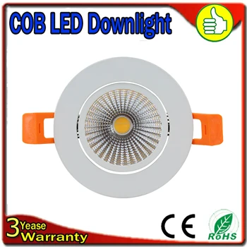 

10PCS/Lot Samsung Chip 3 Years Warranty 24W LED Downlight COB LED Down Light Dimmable Recessed Ceiling Bulb Spot Lighting Lamp