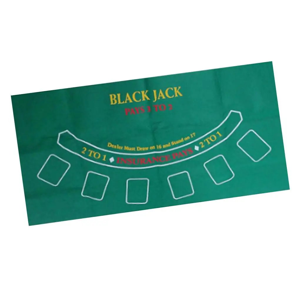 Roulette Casino Playing Table Felt Tablecloth Non-woven Layout Craps Mat