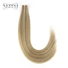 Cheap Neitsi Remy Tape In Human Hair Extensions Double Drawn Adhesive 20" 50cm 2.5g/pc Balayage Color Straight Skin Weft Hair Cheap Neitsi Remy Tape In Human Hair Extensions Double Drawn Adhesive 20" 50cm 2.5g/pc Balayage Color Straight Skin Weft Hair
