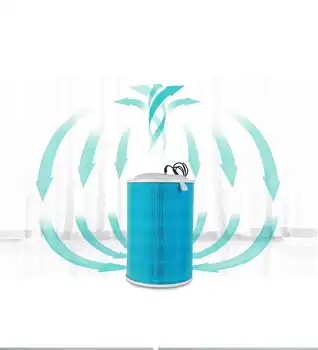 

High Quality 2020 0.3 Micron Portable Air Sanitizer Filtro De Carbono Indoor Hepa Filter Purifier Home Appliances Purificador De
