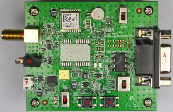 Original L76 L76-L L76B L76-LB L76C GNSS module EVB Kit GPS GLONASS BeiDou Galileo QZSS development board |