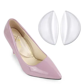 

2Pcs=1Pair Anti Slip Cushion Pads Silicone Insoles Of Flatfoot Arch Support Protector Gel Pad High Heel Shoes Insole Stickers