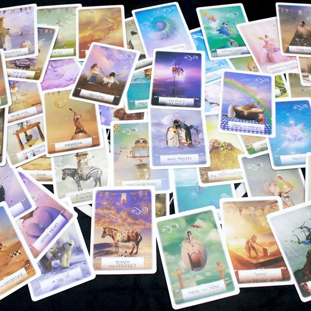 God of Wisdom английская красота Oracle Card Deck английская настольная игра Oracle Card divination Fate настольная игра