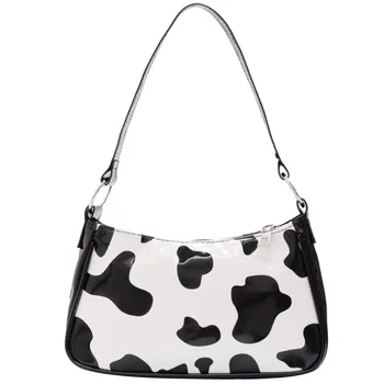 

Luxury Handbags Female Designers Women Fashion-Brand Bags for Women 2020 Baguette PU Interior Zipper Pocket Shoulder Bags