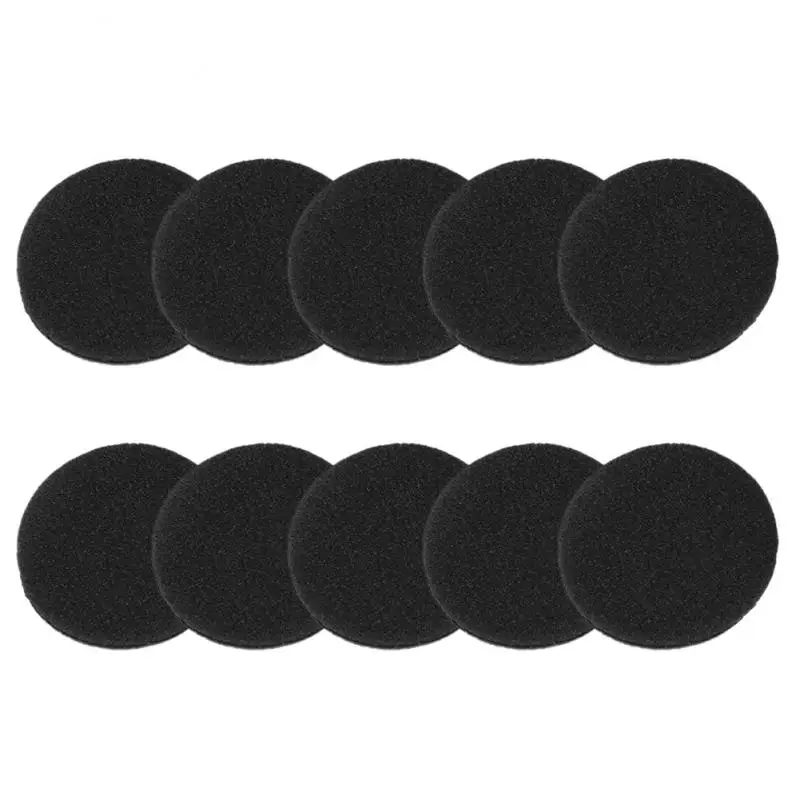 2Pcs Soft Foam Ear Pads 35/40/45/ 50/55/60/65MM Earphones Thicken Sponge Replacement Cushions Covers Headphone Accessories