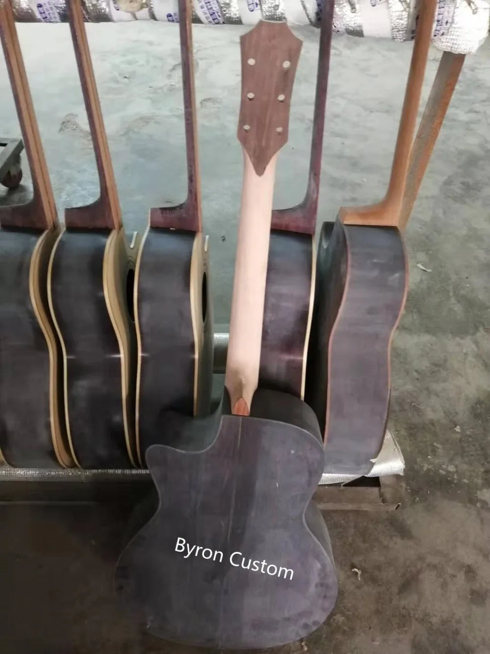 custom shop tobacco burst цельная Акустическая гитара, ручная сборка gotoh тюнер peg abalone cutaway guitar s