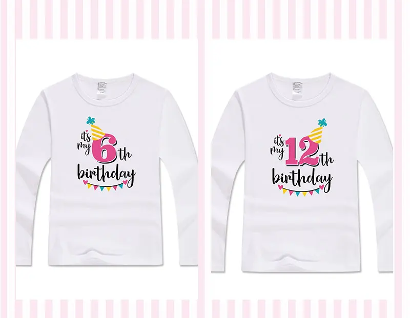 Семейная рубашка для дня рождения, семейная футболка с длинными рукавами, индивидуальные рубашки для взрослых, мамы, папы, сестры и дня рождения