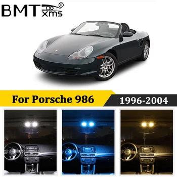 

BMTxms 12Pcs Canbus Car LED Interior Map Dome Light Bulb Kit For Porsche Boxster S 986 1996-2004 Auto Accessories