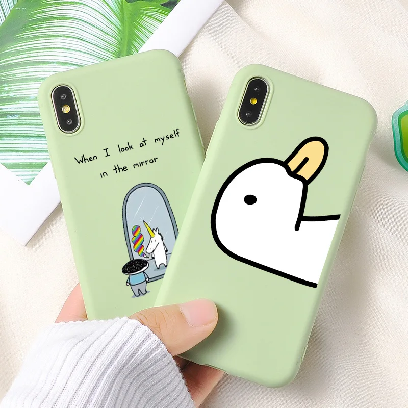 Модные чехлы для телефонов iPhone 11 Pro Max XS 8 6 7 6S Plus новые милые силиконовые из ТПУ с