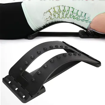 

Back Stretcher Fitness Lumbar Posture Correction Massager Spine Pain Relief Corrector Magic Back Relaxation