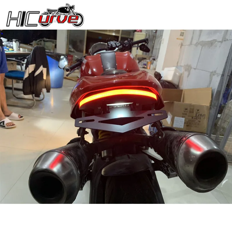 Untuk DUCATI Monster 696 795 796 M1100EVO Lampu Belakang Motor