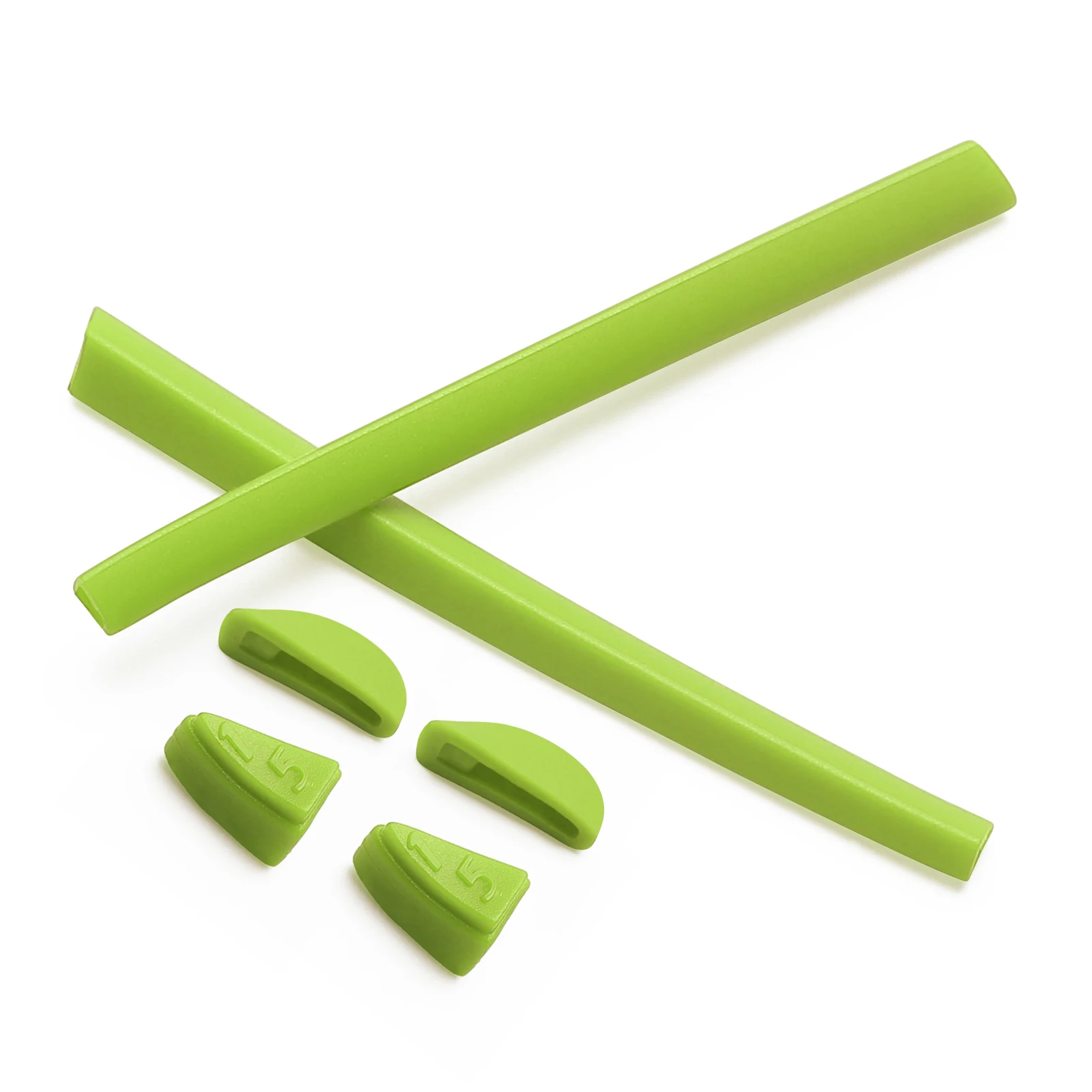 Light Green PapaViva резиновый комплект сменные носки с ушками и носоупоры для аутентичных солнцезащитных очков Romeo 2 - Цвет: Light Green