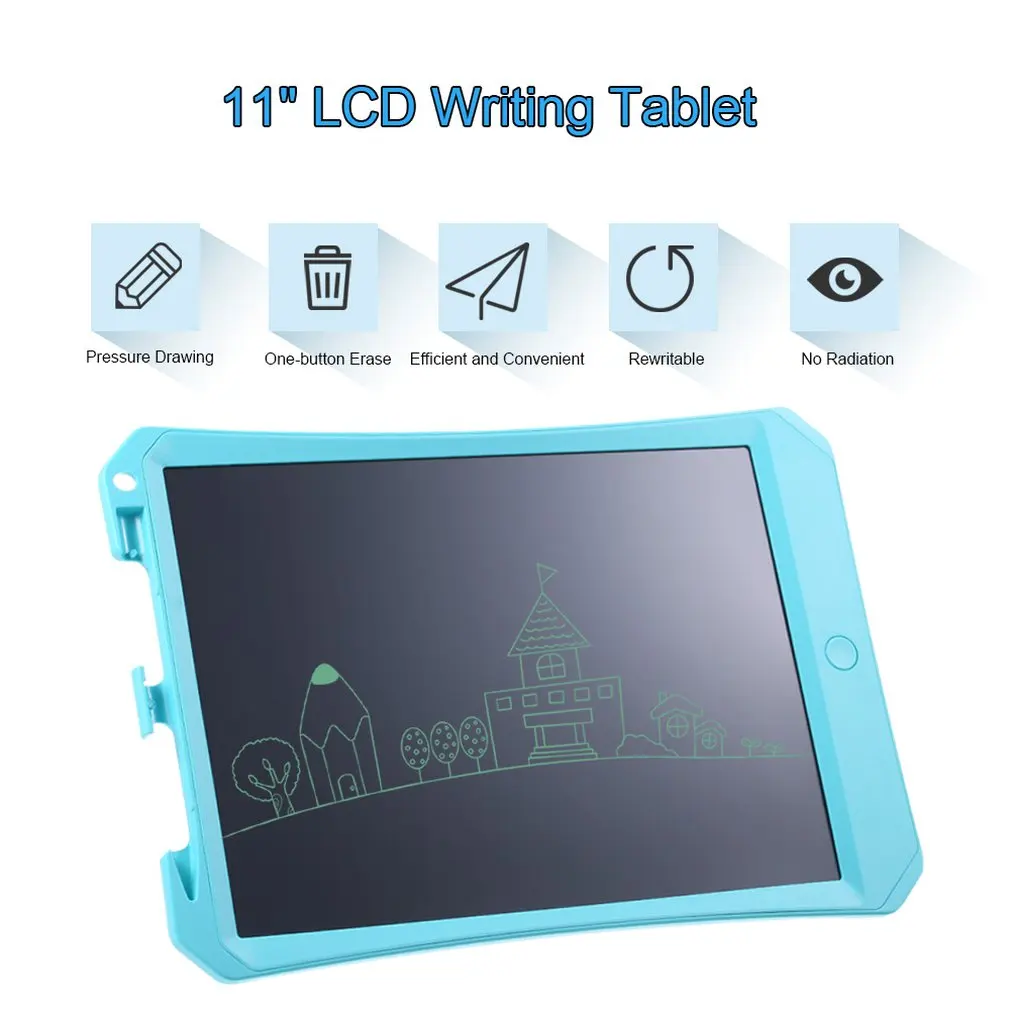 1" дюймовый ЖК-планшет для письма портативный цифровой планшет для рисования почерк колодки электронный планшет ультра-тонкая панель