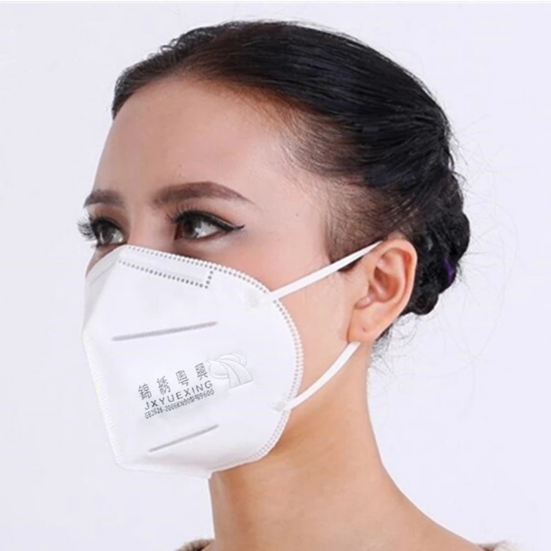 

20/50 High-efficiency Three-layer filter cotton Non-woven PP dust mask Comfortable hanging ear Anti-germ Mouth Nose face Mask