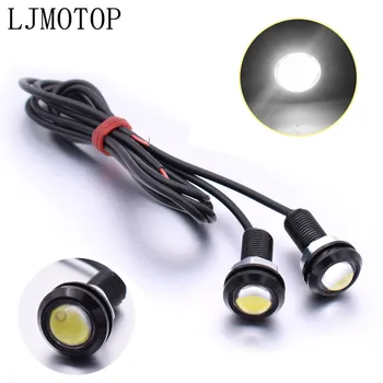 

For Kawasaki ZZR600 VERSYS 1000 Z1000 ZX 10 12 6 R Z650 Eagle Eye LED Reverse Backup Light Daytime Running Signal Motorcycl Lamp