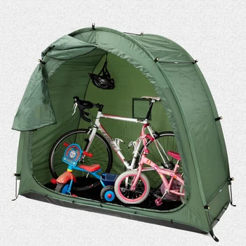 

Home Tool Large Motorbike Bike Shelter Cover Bike Tent Bike Storage Shed 190T With Window Design For Outdoors Camping