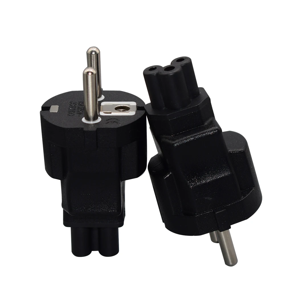 JORINDO ЕС в IEC320 C5 преобразователь питания, ЕС в C5 AC адаптер преобразования, 10A/250 В, портативный компьютер адаптер преобразования питания
