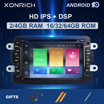 

DSP 4GB 1 din android 10 Car radio multimedia For Dacia Lodgy Logan Duster Sandero Renault Captur/Lada/Xray DVD gps navigation