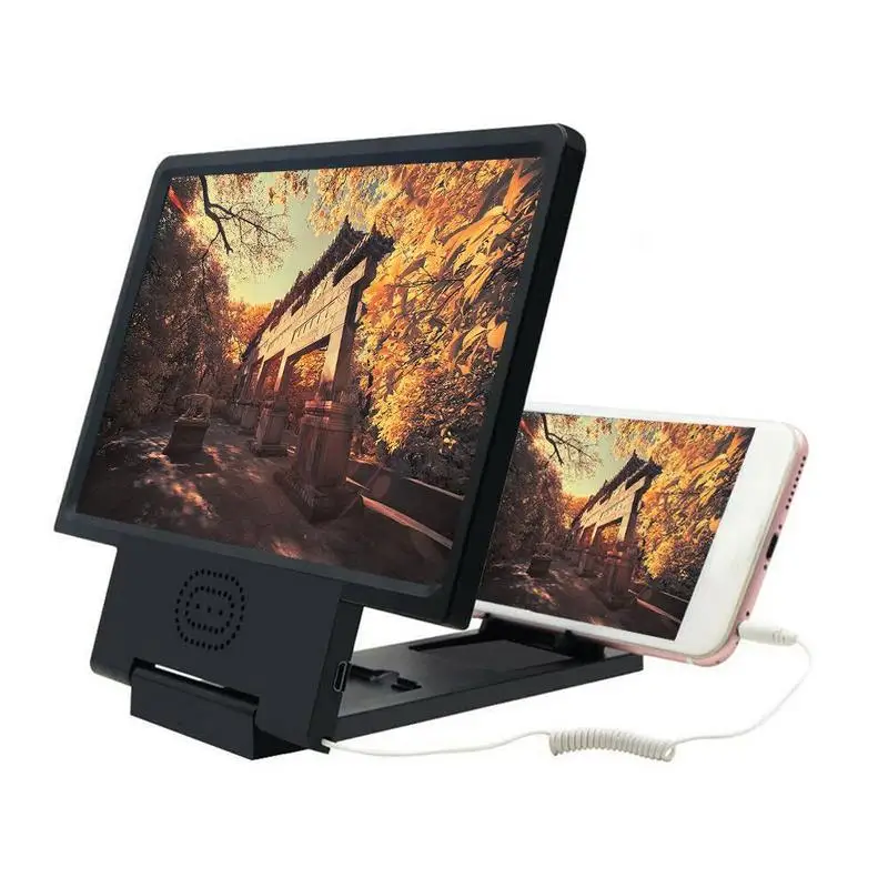 12 inches 3D Video HD Mobile Phone Magnifying Glass HD Stand For Video phone Screen Amplifier Folding Screen Phone Accessories 12 inches 3D Video HD Mobile Phone Magnifying Glass HD Stand For Video phone Screen Amplifier Folding Screen Phone Accessories