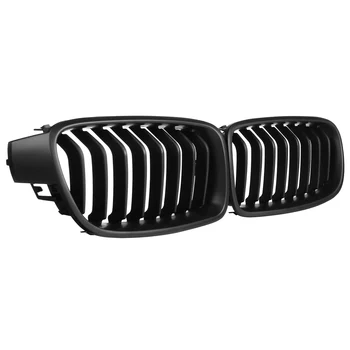

Hot 1Pair Matte Black for BMW F30 F31 F35 3 Series Front Kidney Grill Grilles 2012 2013 2014 2015 2016 2017