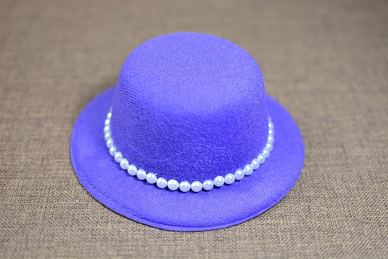 3 New original design baby princess small hat newborn photography props photo cute hat studio party - Цвет: 3