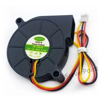 

Genuine New For CF-1251S 5015 50MM 5CM DC 12V 0.18A blower cooling fans cooler