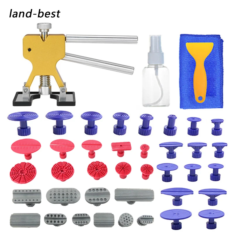 

PDR Tools Paintless Dent Repair Tools Dent Removal Dent Puller Tabs Dent Lifter Hand Tool Set Ferramentas Car Body Repair Kit