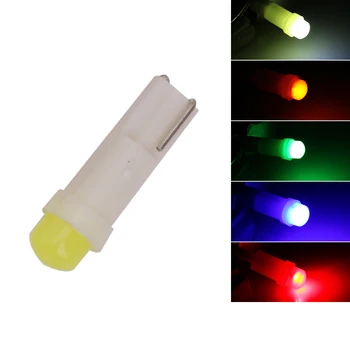 

KALADA Wholesale Price 10pcs T5 COB Dashboard 12v Led Car Lights Interior Accessories Instrument Lights Plug-N-Play Wedge Bulbs