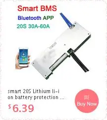 Смарт Bluetooth 300A 200A 100A 70A литиевая батарея Защитная плата баланс BMS Li-Ion lifepo4 LTO 10S 13S 14S 16S 20S 24S